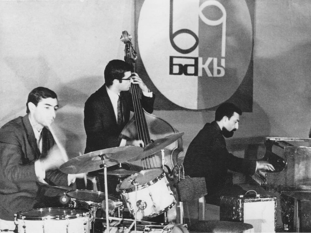 Вагиф Мустафазаде за роялем, 1969